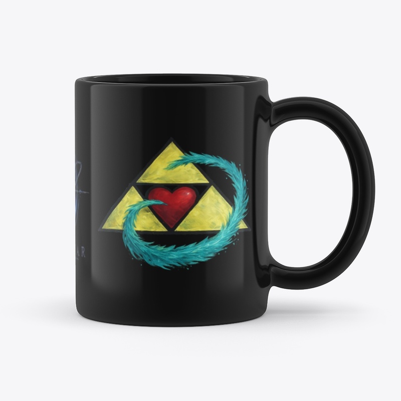 Vibration of Awesome Spiral Mug Front