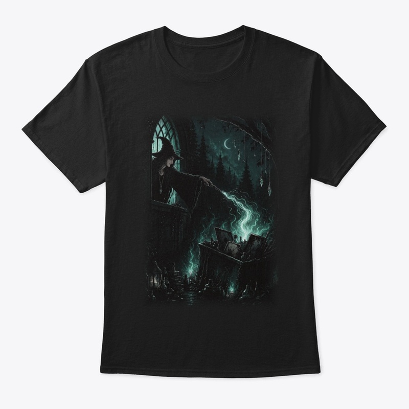 Wizard in the Window Crew Tee Front