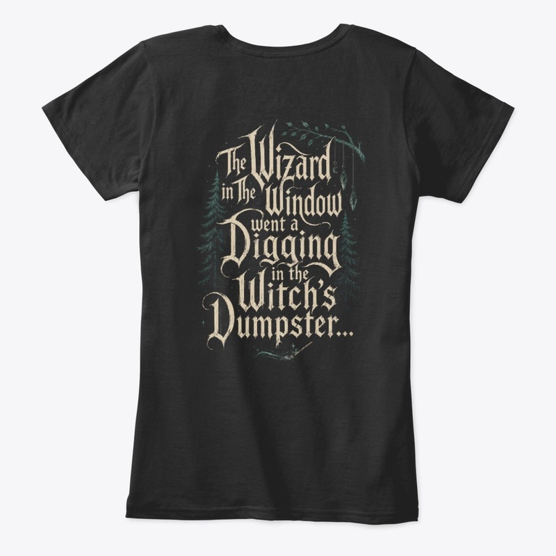 Wizard in the Window Curves Tee Back